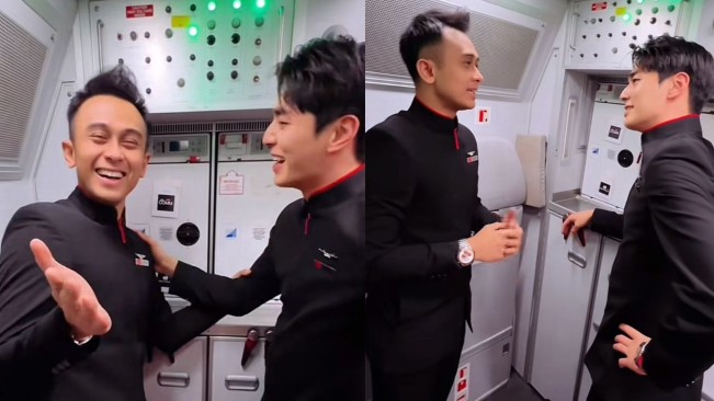 Pramugara Mirip Lee Min Ho (TikTok)